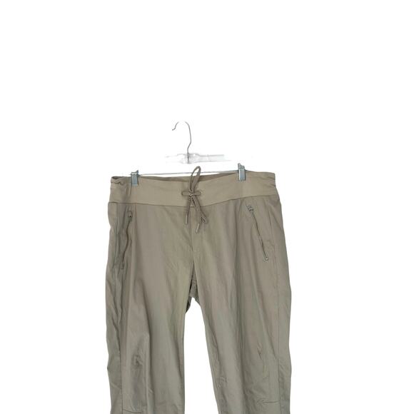 Athleta Tan Workout Athleisure Trekkie North High Rise Jogger Pant Size 16 - Picture 4 of 12